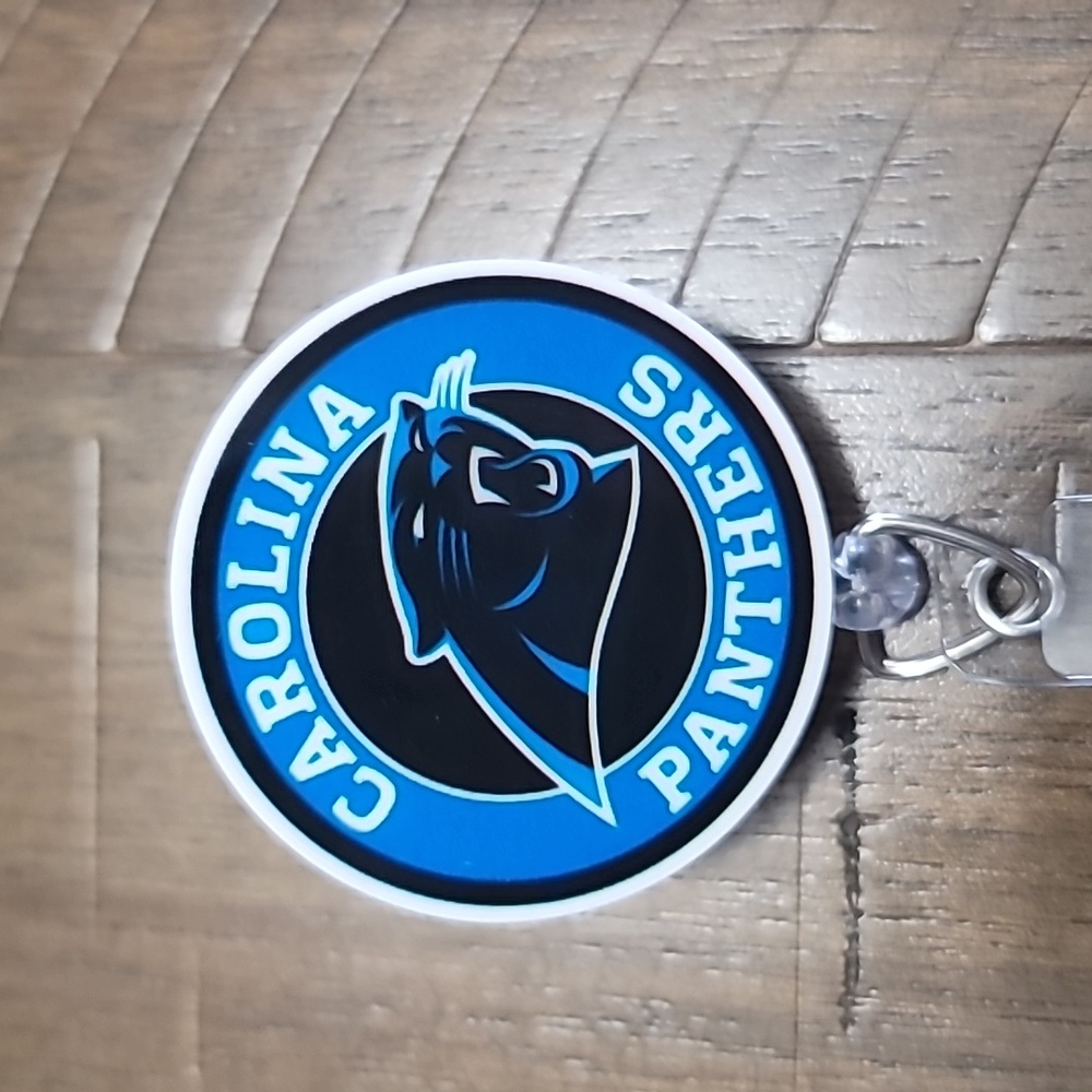 Carolina Panthers badge reel